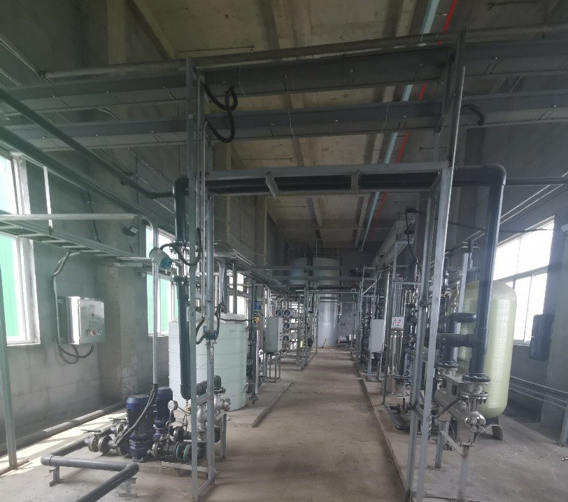 河北某大型新能源氢电池企业去离子水项目